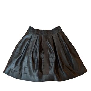 Bebe Black Bubble Mini Skirt